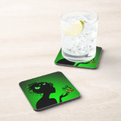 Dessous-de-verre La femme papillons (Côté Droit)