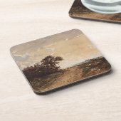 Dessous-de-verre La Forêt De Fontainebleau Aux Environs De Barbizon (Côté gauche)