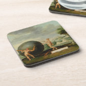 Dessous-de-verre La géométrie (Côté gauche)