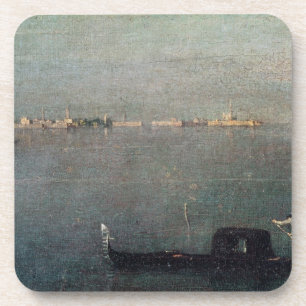 Dessous-de-verre La gondole sur la lagune