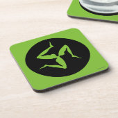 Dessous-de-verre La Grèce : Triskelion (Côté gauche)