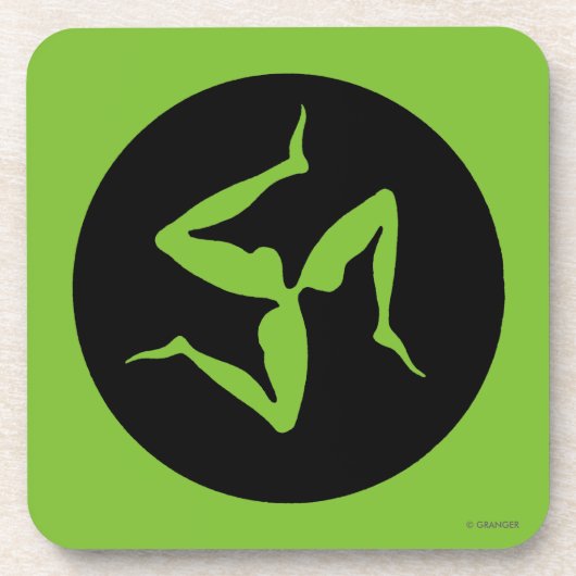 Dessous-de-verre La Grèce : Triskelion (Devant)