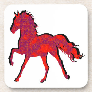 DESSOUS-DE-VERRE LA MANIÈRE DE CHEVAL