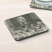 Dessous-de-verre La manière dont les prêtres des Caraïbes (Côté gauche)