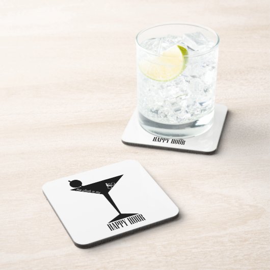 Dessous-de-verre La Montée Est Mon Heureuse Heure (Côté Droit)