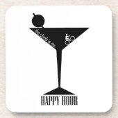 Dessous-de-verre La Montée Est Mon Heureuse Heure (Devant)