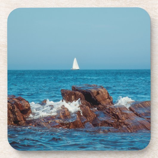 Dessous-de-verre La navigation dans l'Atlantique (Devant)