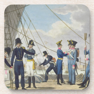 Dessous-de-verre La nouvelle marine autrichienne royale impériale
