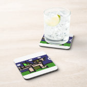 Dessous-de-verre La nuit du hurlement du loup (Côté Droit)