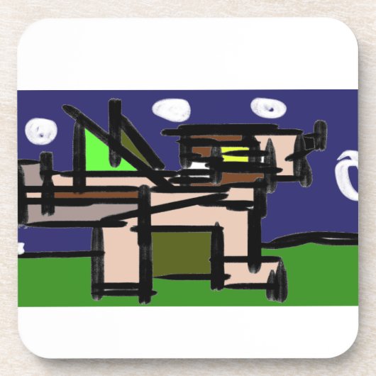 Dessous-de-verre La nuit du hurlement du loup (Devant)