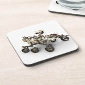 Dessous-de-verre La Persévérance Mars Rover Sur Arrière - plan Blan (Côté gauche)