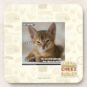 Dessous-de-verre La plume est morte (Devant)