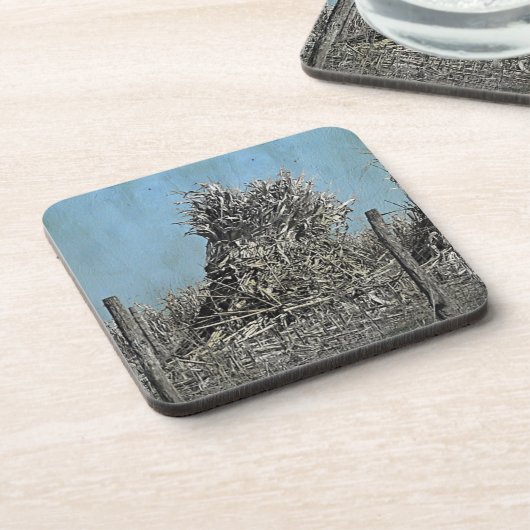 Dessous-de-verre La récolte de maïs (Côté gauche)