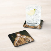 Dessous-de-verre La Reine Elizabeth I dans des robes longues de (Côté Droit)