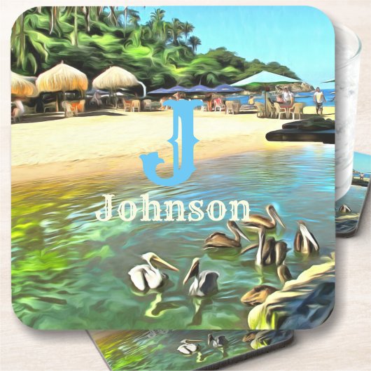 Dessous-de-verre La rivière rencontre l'océan 0330