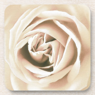 Dessous-de-verre La Rose blanche