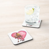 Dessous-de-verre La Saint-Valentin au chameau (Côté Droit)