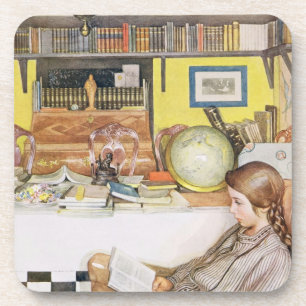 Dessous-de-verre La salle de lecture, pub. dans "Lasst Licht Hinin"