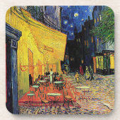 Dessous-de-verre la terrasse du café sur la place du forum, Arles.. (Devant)