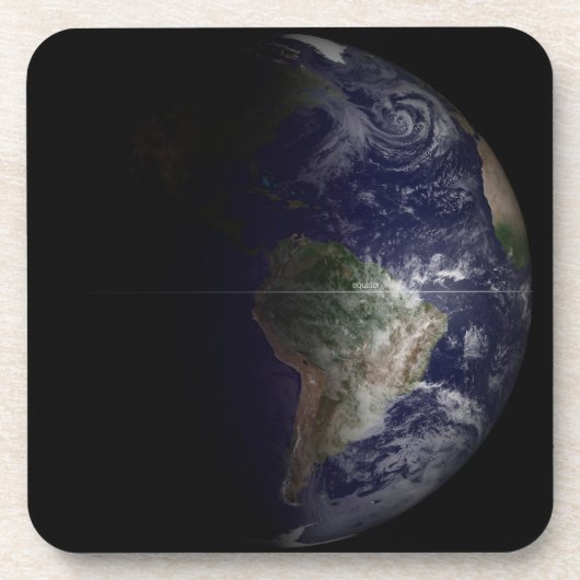 Dessous-de-verre La Terre À Son Équinoxe. (Devant)