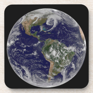 Dessous-de-verre La Terre Pleine Montre Des Systèmes À Faible Press