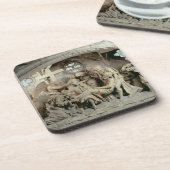 Dessous-de-verre La tombe de Pâques, 1554-64 (pierre) (Côté gauche)