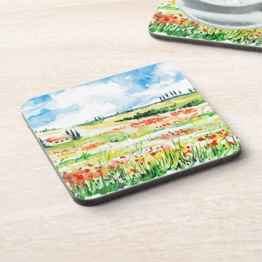 Dessous-de-verre La Toscane (Côté gauche)