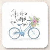 Dessous-de-verre La vie de inspiration est de beaux dessous de (Devant)