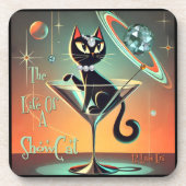 Dessous-de-verre La Vie D'Un Chat De Femme De Chaussure (Devant)