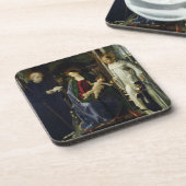 Dessous-de-verre La Vierge et l'enfant (huile) (Côté gauche)