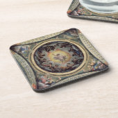 Dessous-de-verre La vision de St John sur Patmos, 1520-23 (fresque) (Côté gauche)