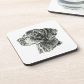 Dessous-de-verre Laboratoire noir (Côté gauche)