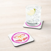 Dessous-de-verre Lady Triathlon (Côté Droit)