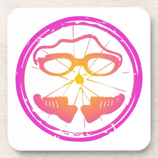 Dessous-de-verre Lady Triathlon (Devant)