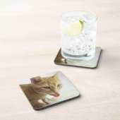 Dessous-de-verre Lait boisson de chat (Côté Droit)