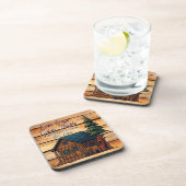 Dessous-de-verre Lake Days, Cabin Nights Personlized (Côté Droit)