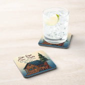 Dessous-de-verre Lake Days, Cabin Nights Personlized (Côté Droit)