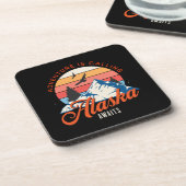 Dessous-de-verre L'Alaska Attend ! (Côté gauche)