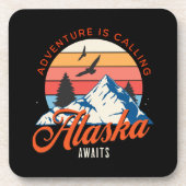 Dessous-de-verre L'Alaska Attend ! (Devant)