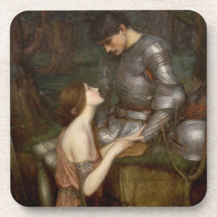 Dessous-de-verre Lamia et le soldat par John William Waterhouse