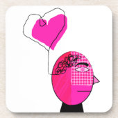 Dessous-de-verre L'amour dans l'esprit (Devant)