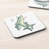 Dessous-de-verre L'amour du requin (Côté gauche)