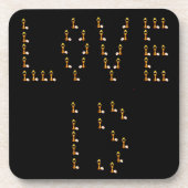 Dessous-de-verre L'amour est (Devant)