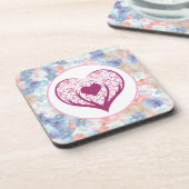 Dessous-de-verre L'amour pur comme Fleur (Côté gauche)