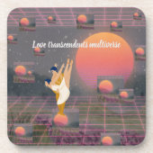 Dessous-de-verre L'amour transcende le multivers (Devant)