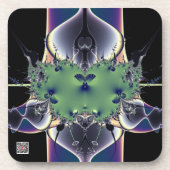 Dessous-de-verre Lampe violette (Devant)