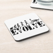 Dessous-de-verre L'amusement couché d'évolution de bicyclette (Côté gauche)