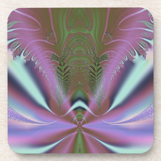 Dessous-de-verre Lancement de la navette spatiale Abstrait (Devant)