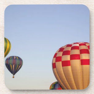 Dessous-de-verre Lancement de montgolfières
