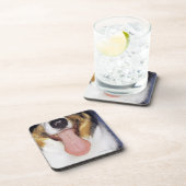 Dessous-de-verre Langue de remuement de colley (Côté Droit)